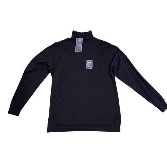 Men's Croft & Barrow Navy Turtleneck Medium NWT - Picture 3 of 4
